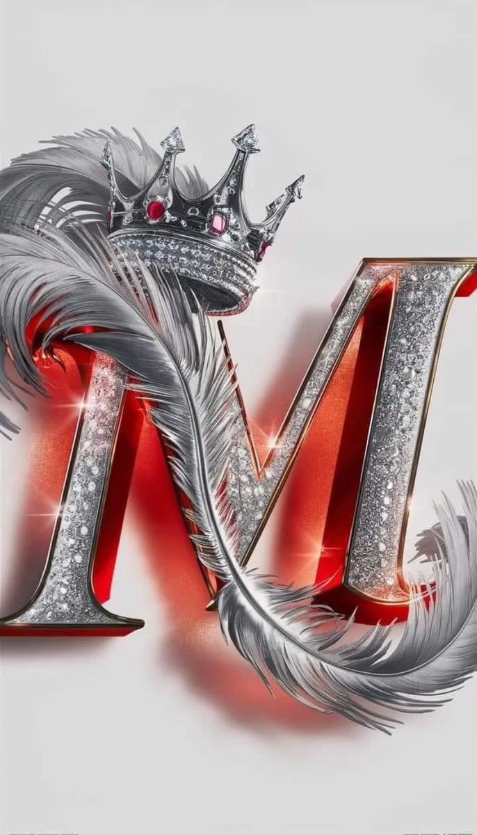 M name dp stylish download