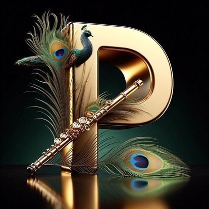 P name dp black colour