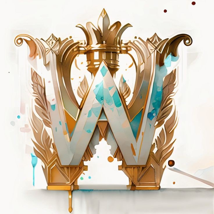 W name dp for whatsapp