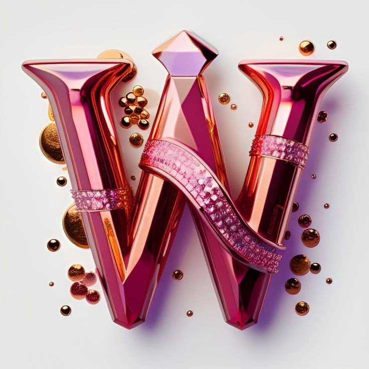 W name stylish dp images