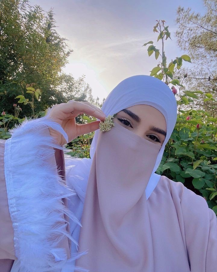 abaya hijab niqab muslim girls dp