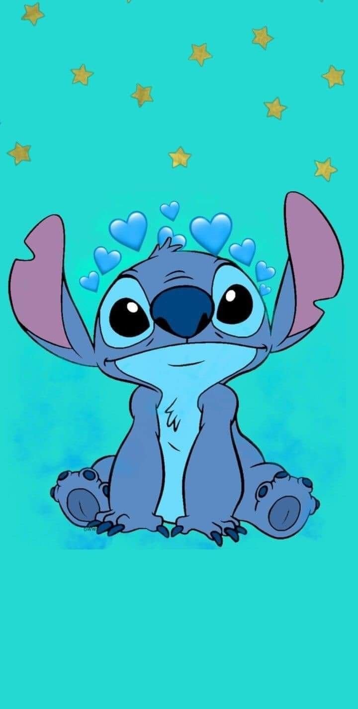 aesthetic cute adorable stitch wallpaper for phone