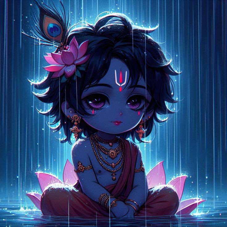 aesthetic radha krishna dp for instagram