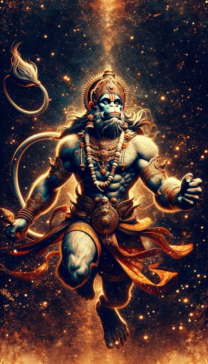 angry hanuman ji images hd