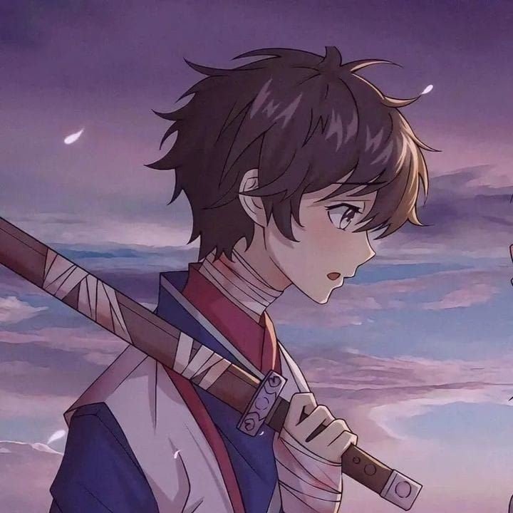 anime wallpaper black and white