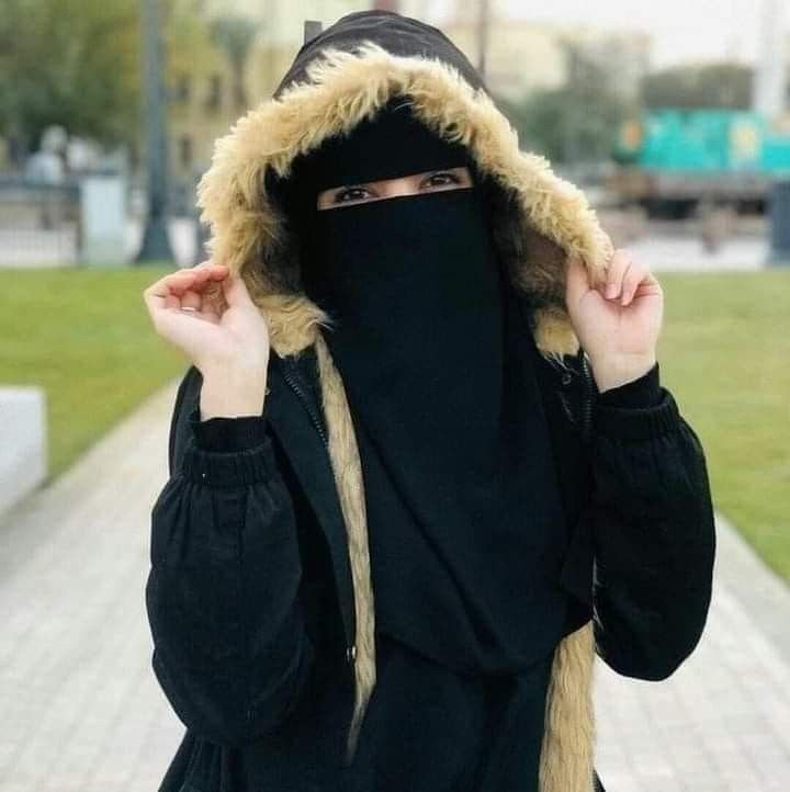 attitude hijab girl dp