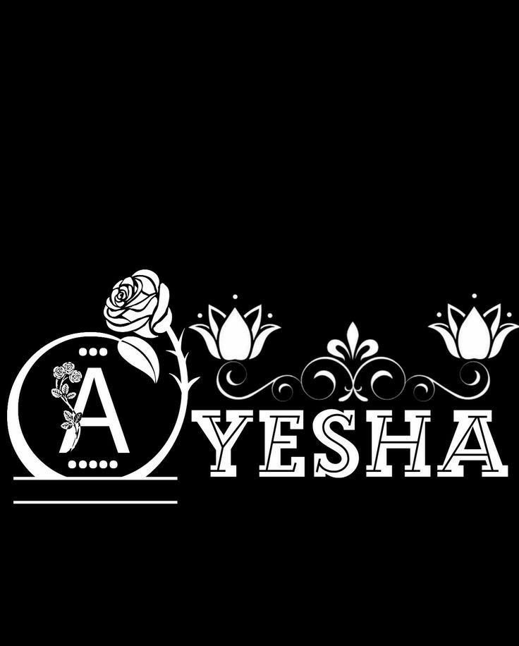 ayesha name ka dp