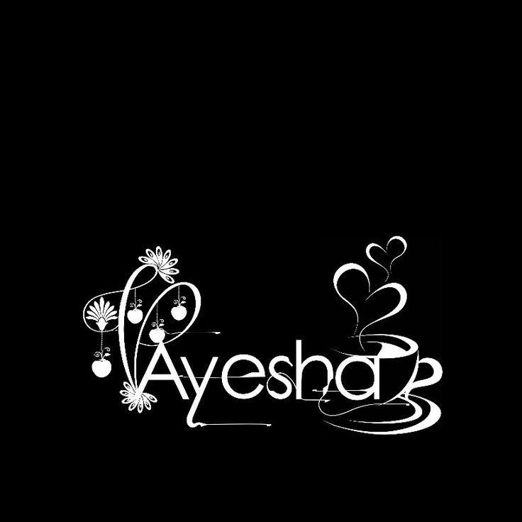 ayesha stylish name photo