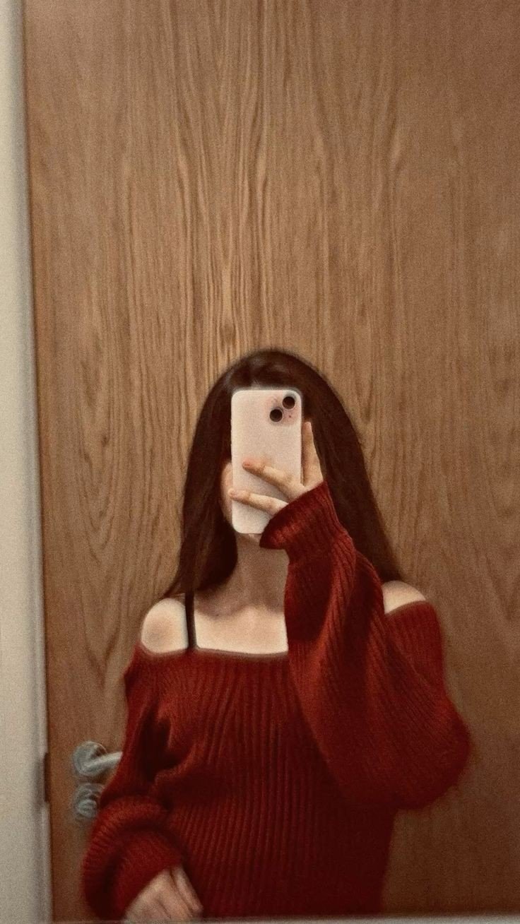 black mirror selfie dp girl