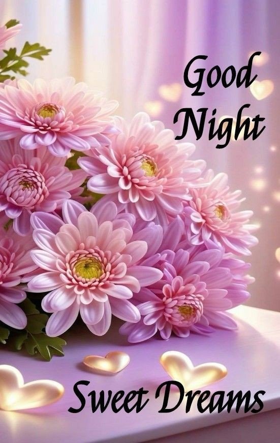 cute good night images