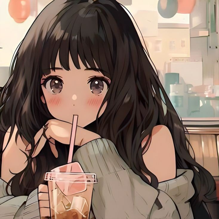 cute instagram dp for girls cartoon simple