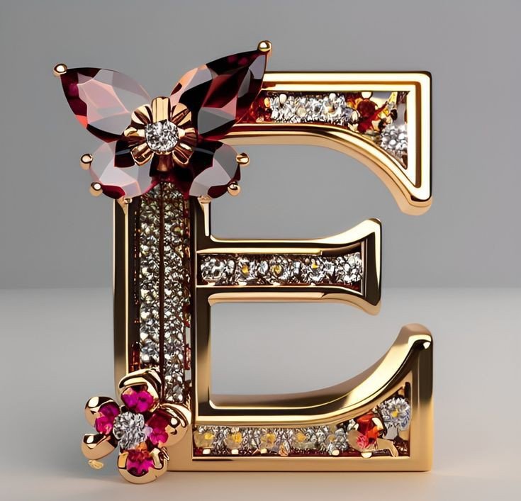 e name wallpaper black