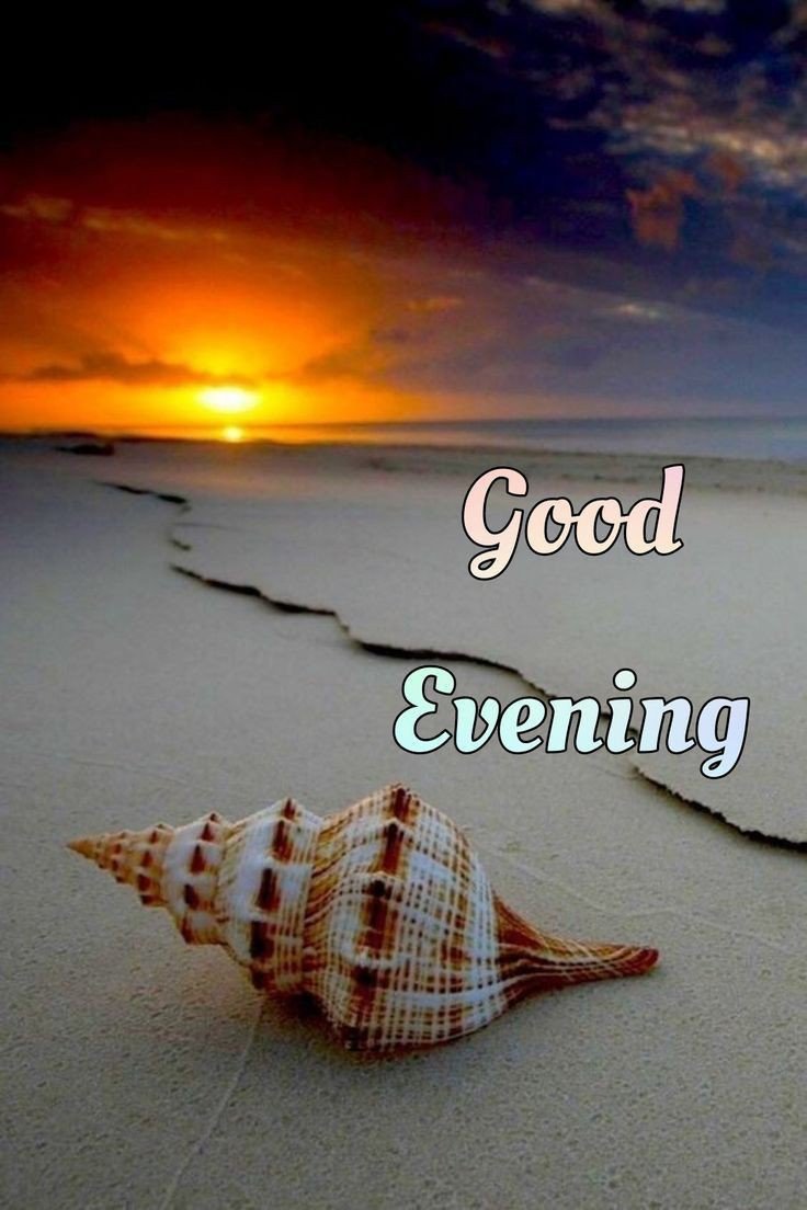 good evening images beach