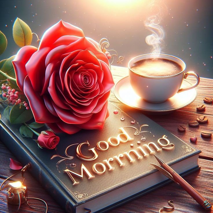 good morning images beach