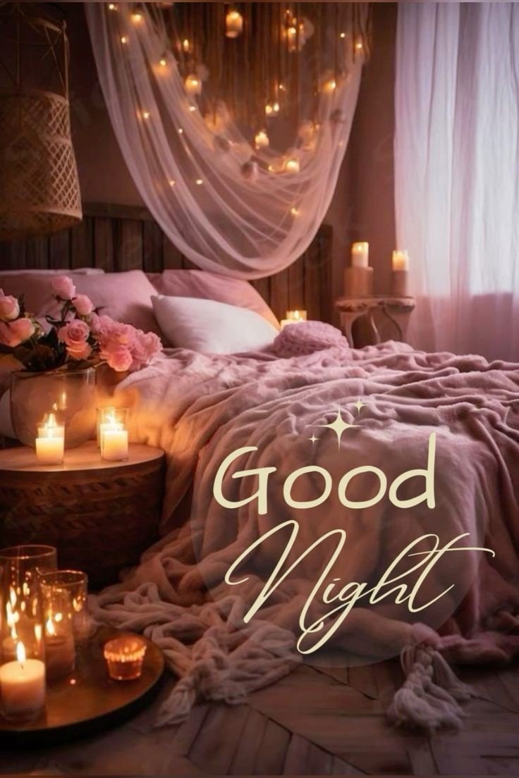 good night ka achcha photo