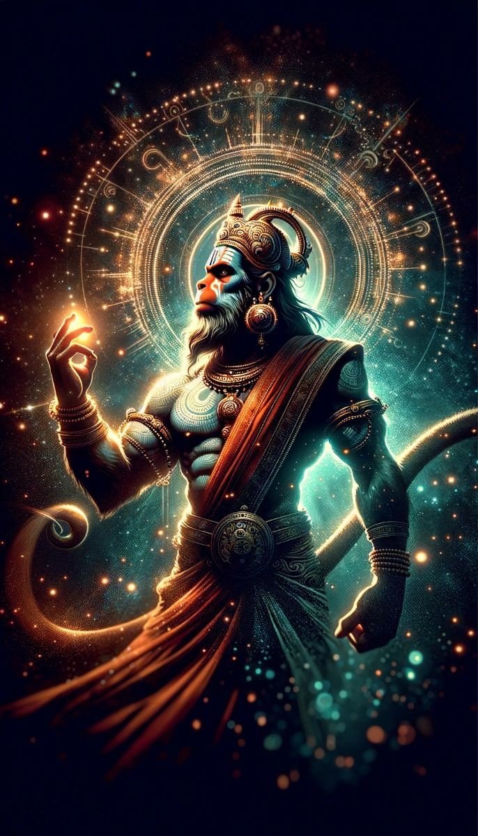 hanuman ji photo aesthetic