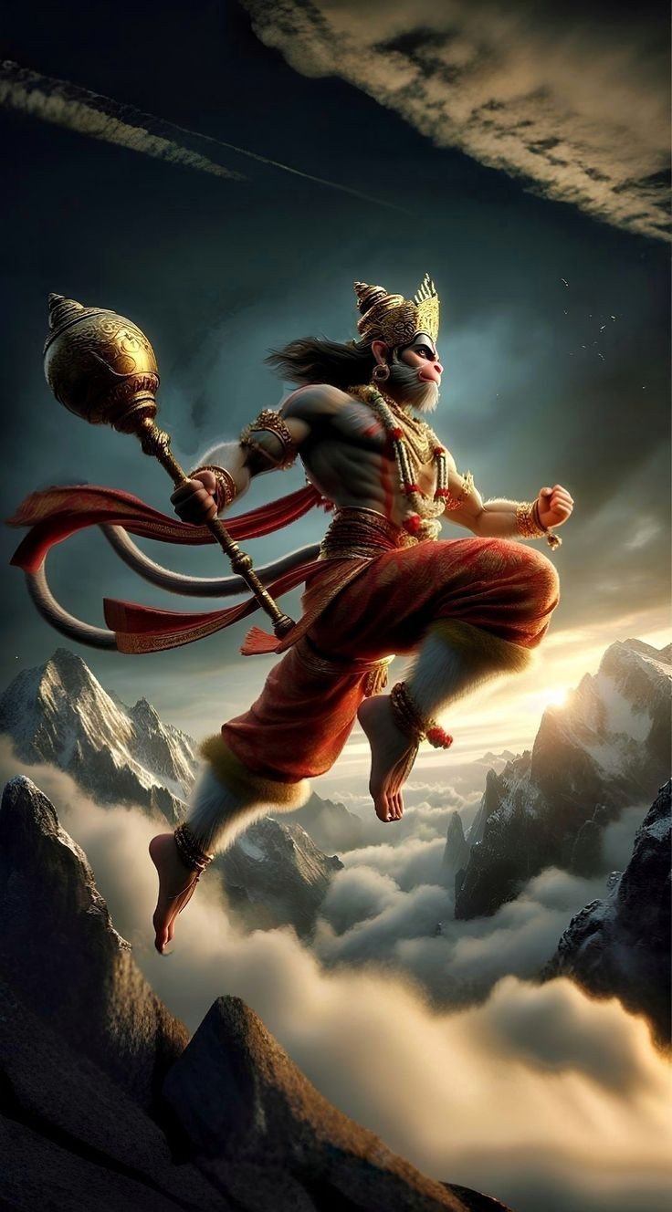 hanuman ji photo animated
