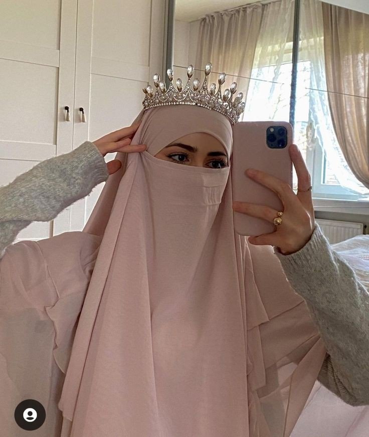 hidden face hijab girl dp