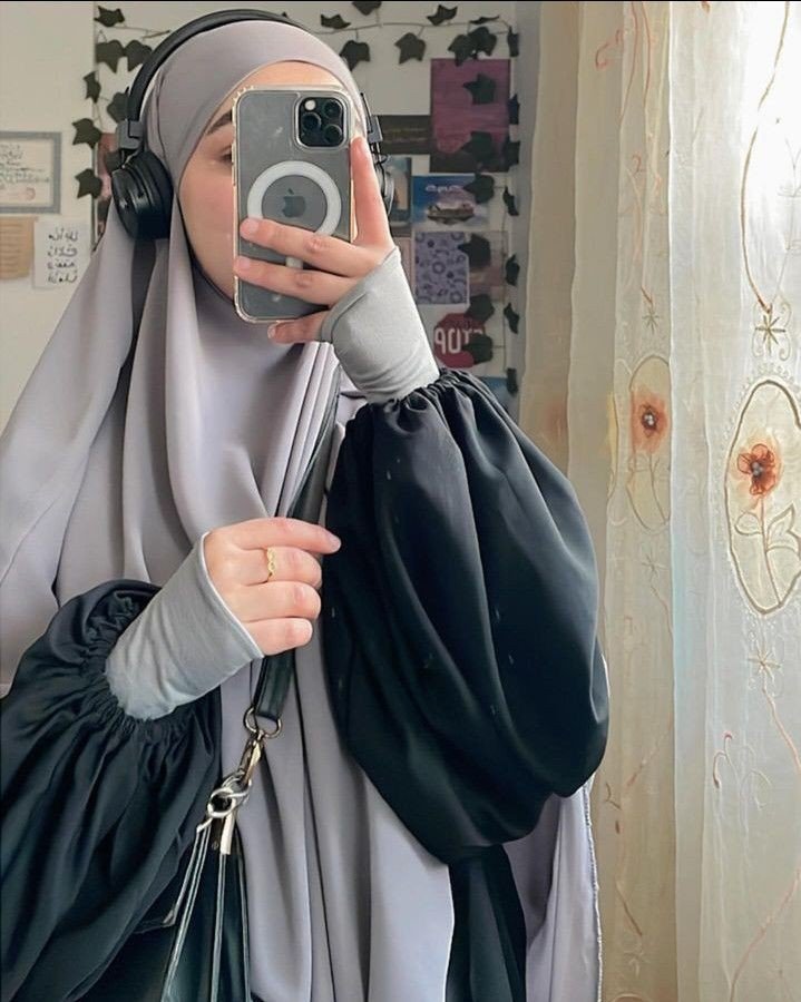 hijab aesthetic dp girl