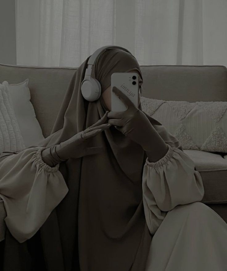 hijab anime dp for girls