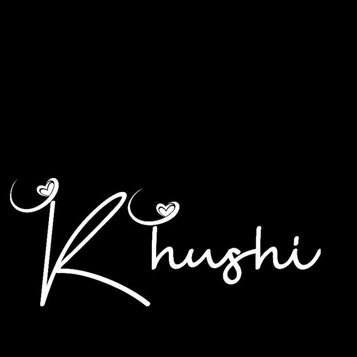 khushi stylish name photo
