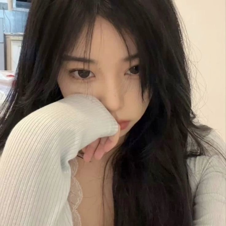 korean girl cartoon dp for instagram aesthetic