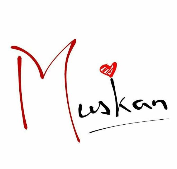 muskan name dp pic