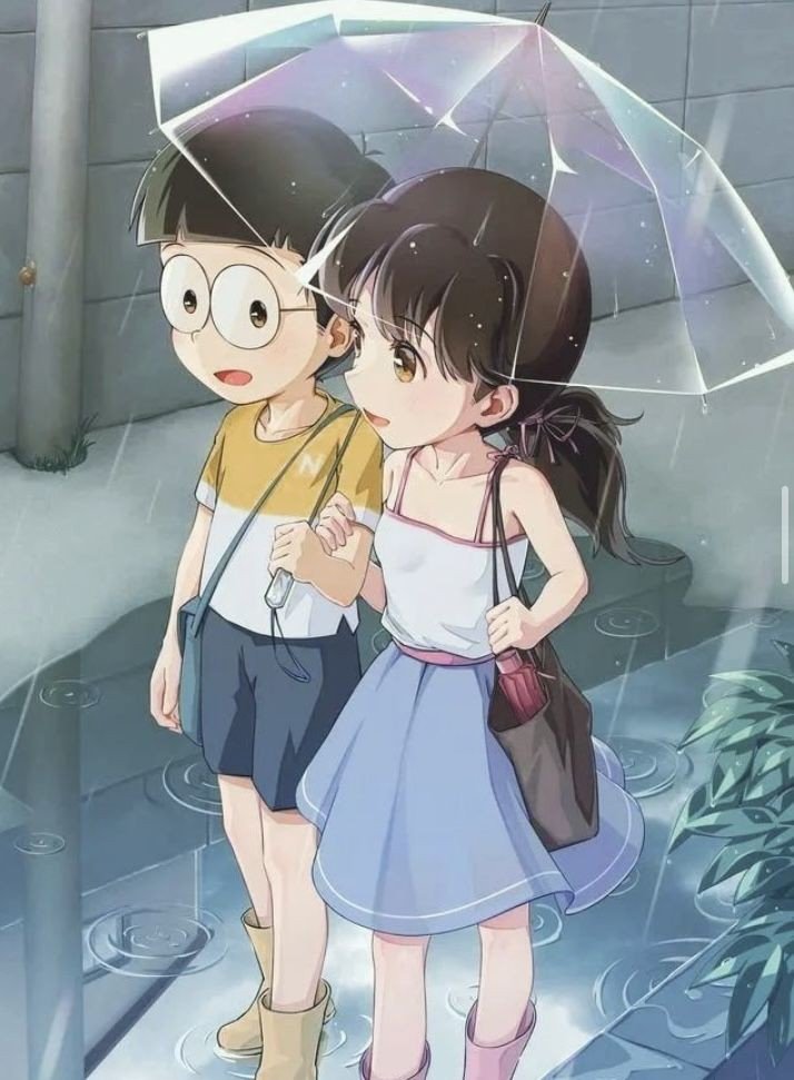 nobita and shizuka whatsapp dp