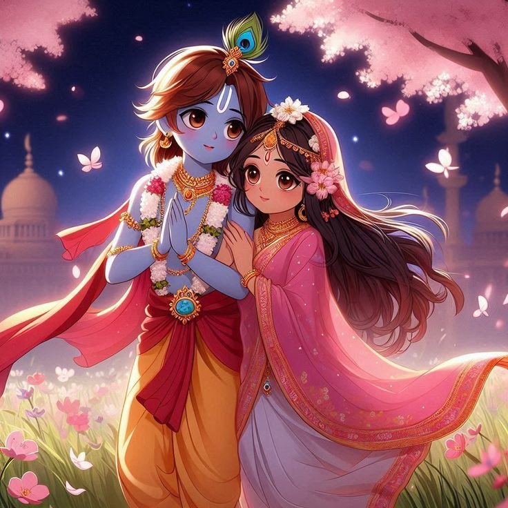 radha krishna dp ai