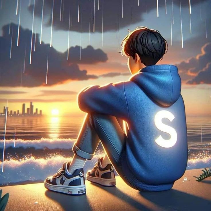 sad alone boy dp full hd anime