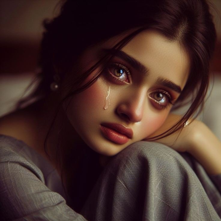 sad dp girl cute love