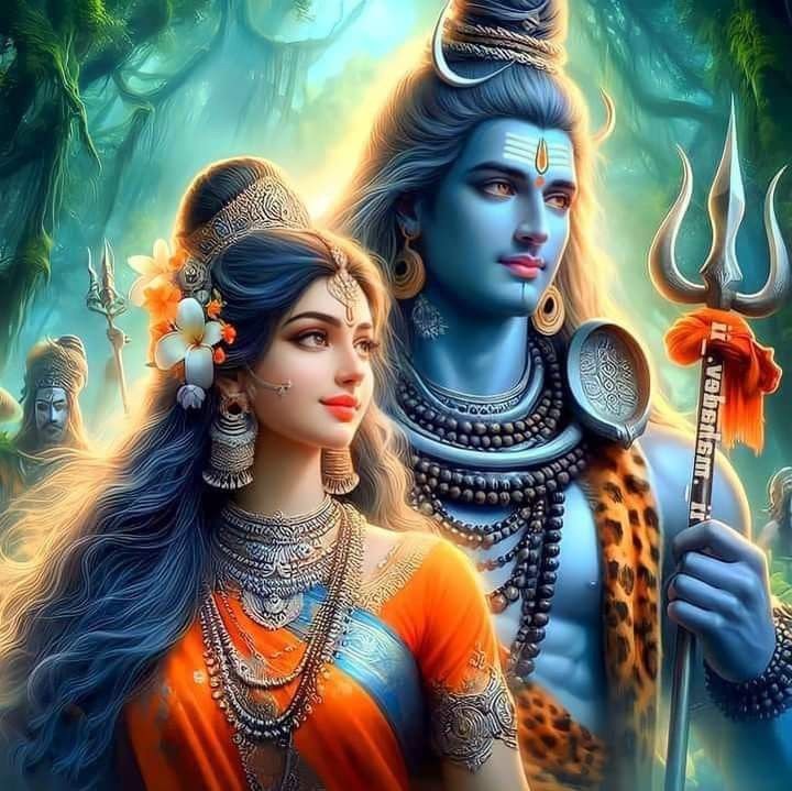 shiv parvati hd wallpapers