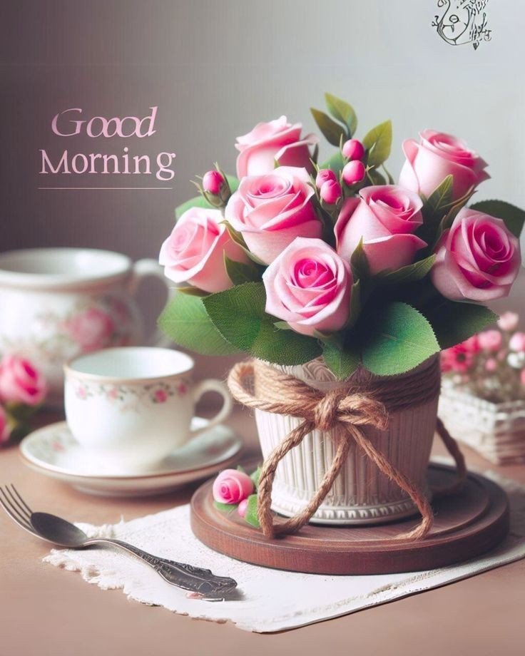 winter good morning couple images